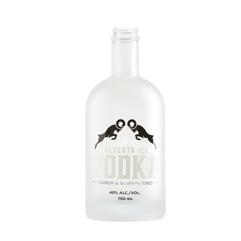 750ml Fu Lu Shou Glass Bottle