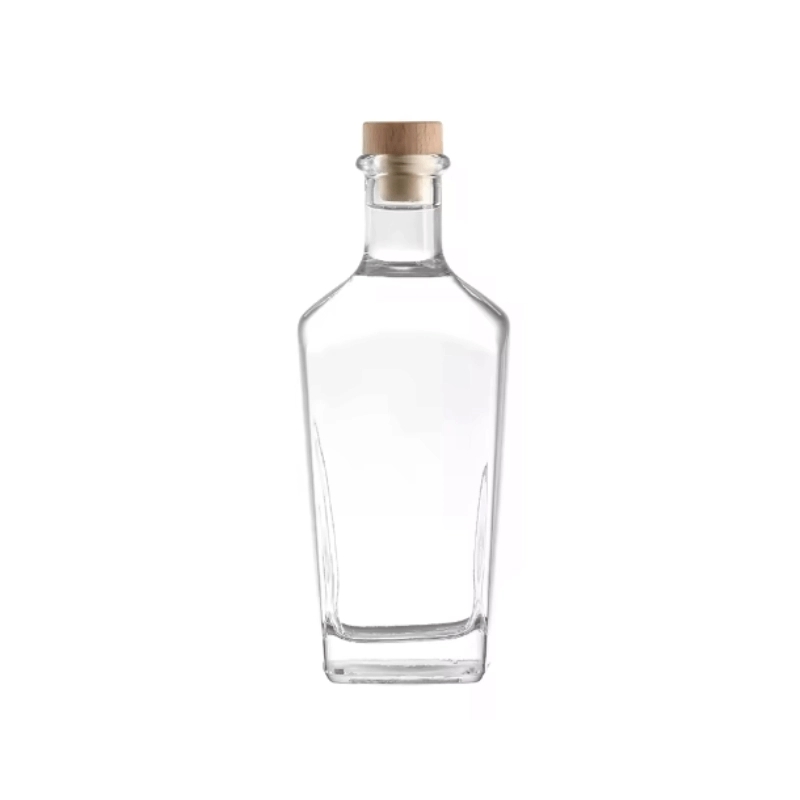 Flat 500 ml Bottles For Rum