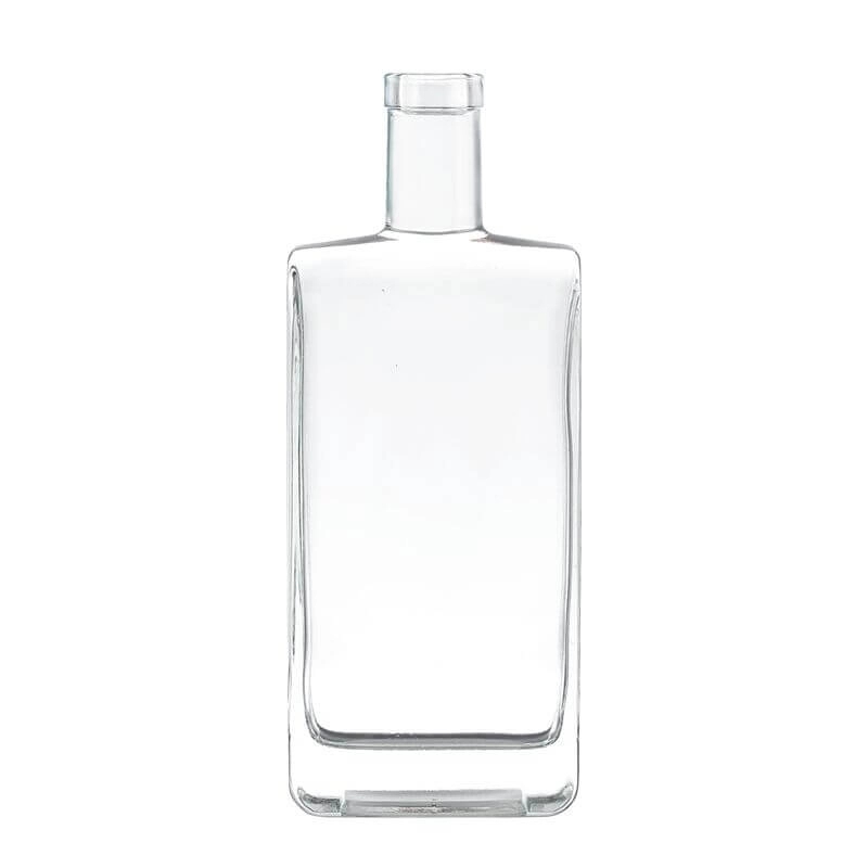 500ml、700ml Square Glass Whiskey Bottles ManufactureXC