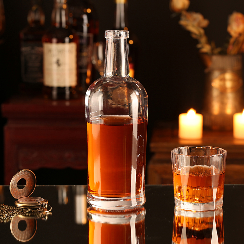 China 500ml Whiskey Bottle Manufacturer